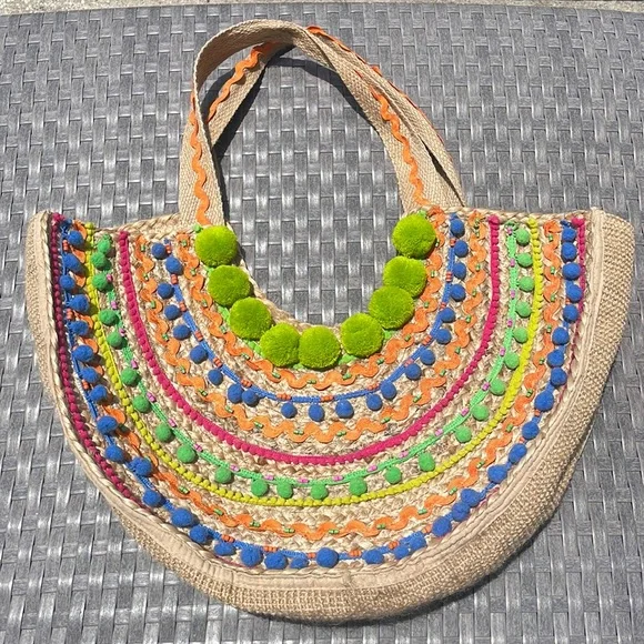Jute beach/pool bag - Picture 3 of 12